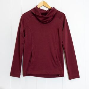 Mountain Hardwear Wool Blend Turtleneck Top, Medium